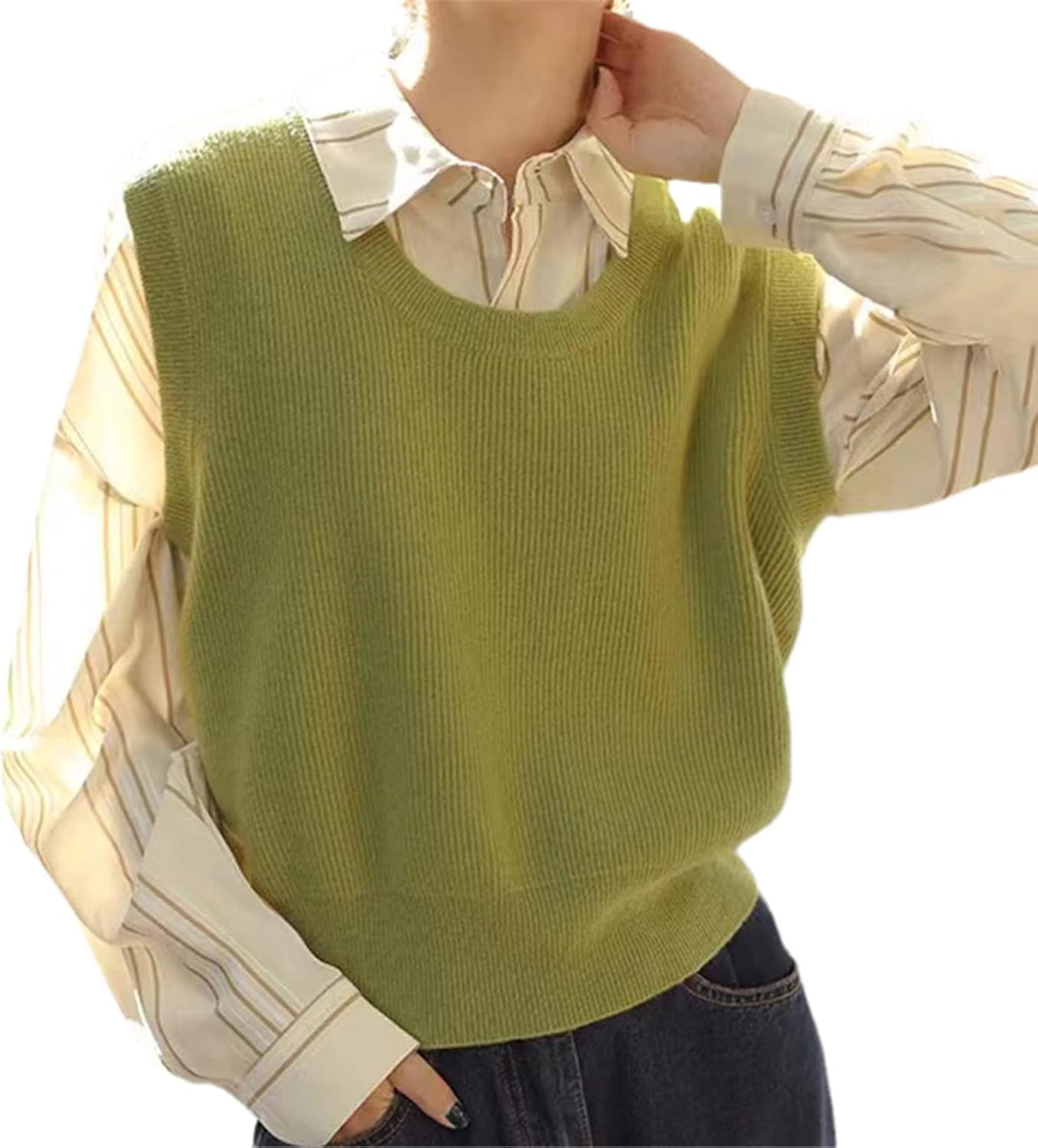 Amazon | [ダブルスタンダードクロージング] Sov.リボンチャームニット